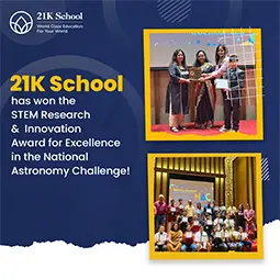STEM Research & Innovation Award — awarded to 21K School