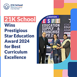 Best Curriculum School Award — awarded to 21K School