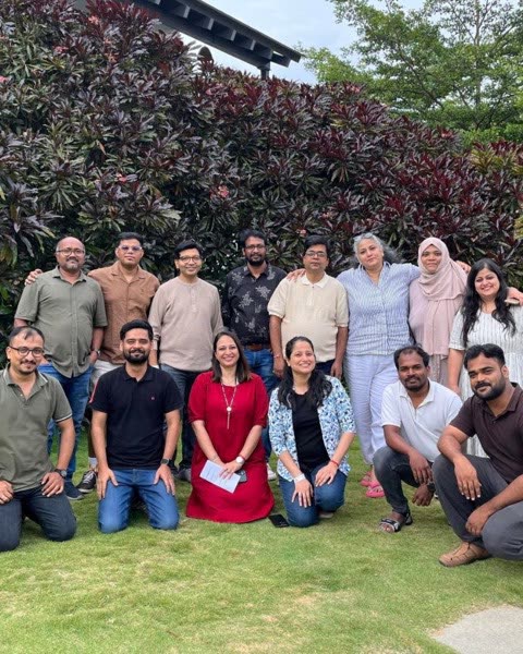 The 21K School team at an offsite