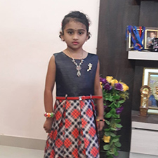 Chebrolu Nuthana Adithi, 21K School learner