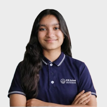 Inaaya Sarah Desai — President, 21K School Learner Council, Indian Pathway