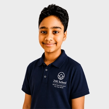 Srithik Srikanth — President, 21K School Learner Council, British Pathway