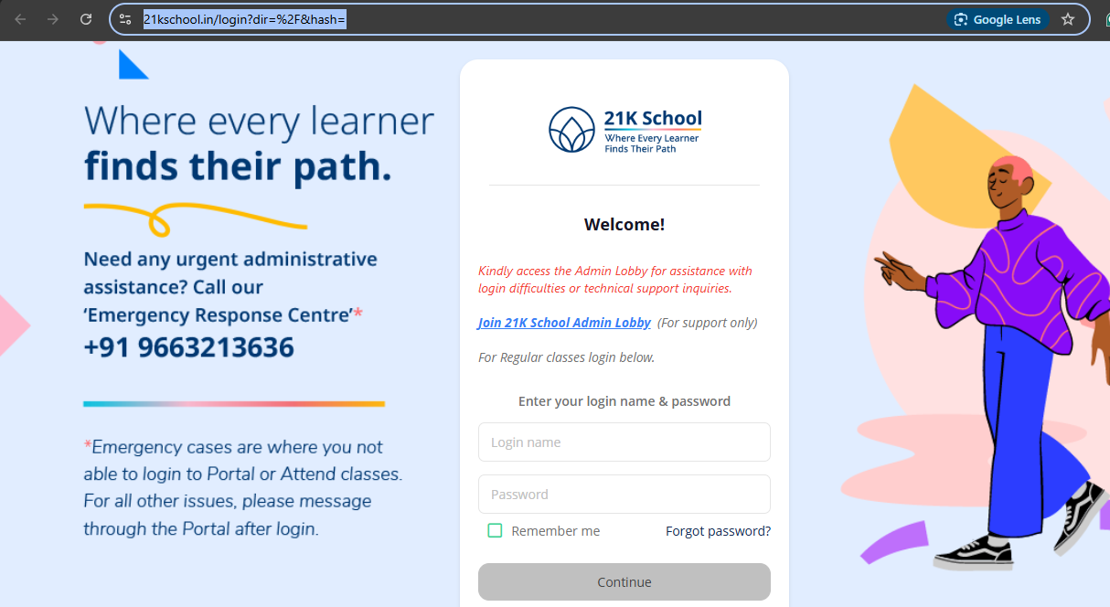 21k School Portal