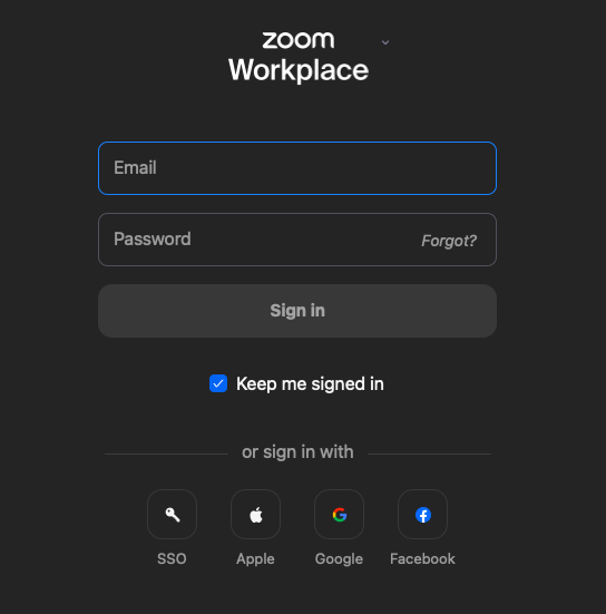 21K Zoom App Login