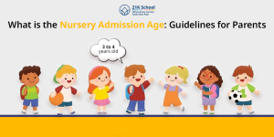 What is the Nursery Admission Age?