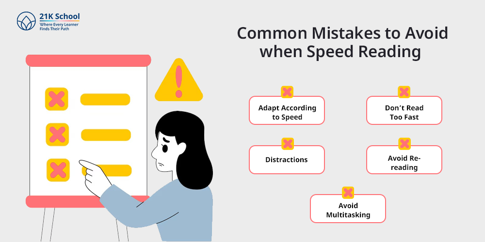 Common Mistakes to Avoid when Speed Reading