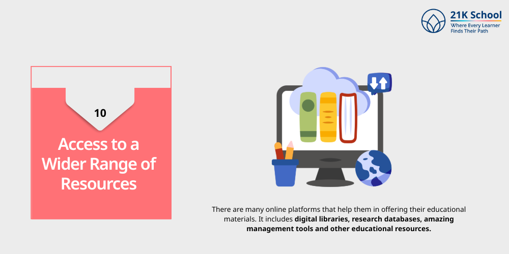 Access to a Wider Range of Resources