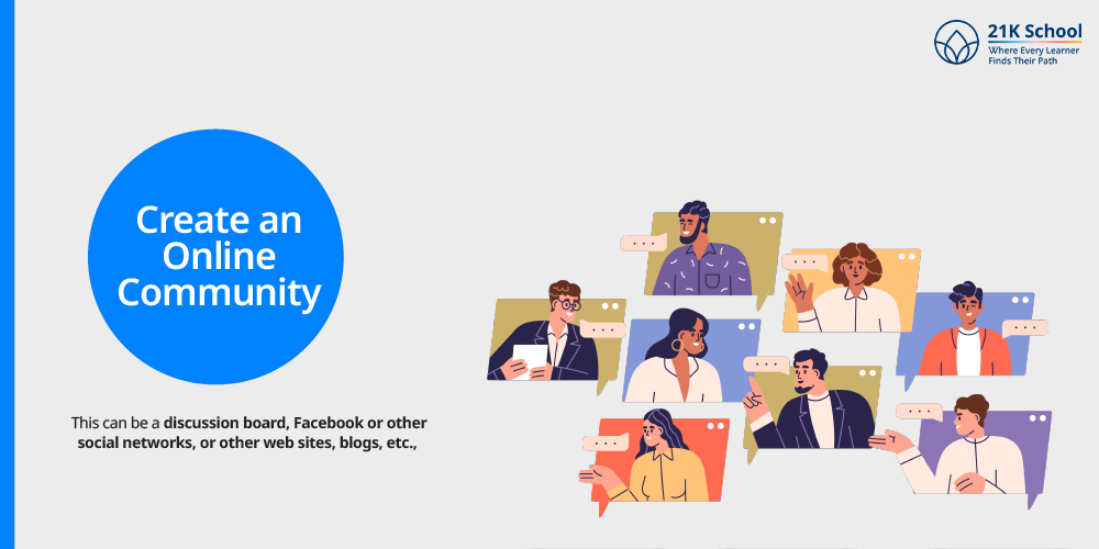  Create an Online Community