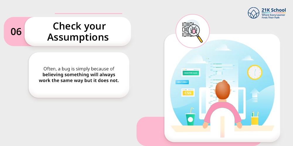 Check your assumptions