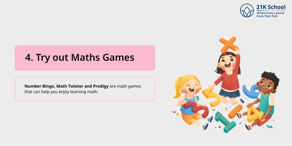 Try out Maths Games