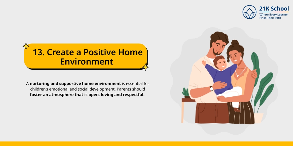Create a Positive Home Environment 