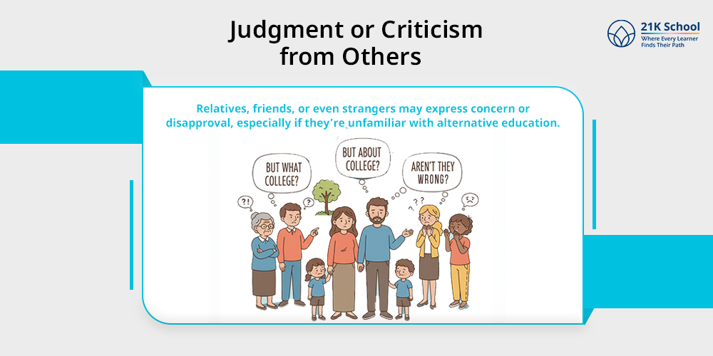 Judgment or criticism from others