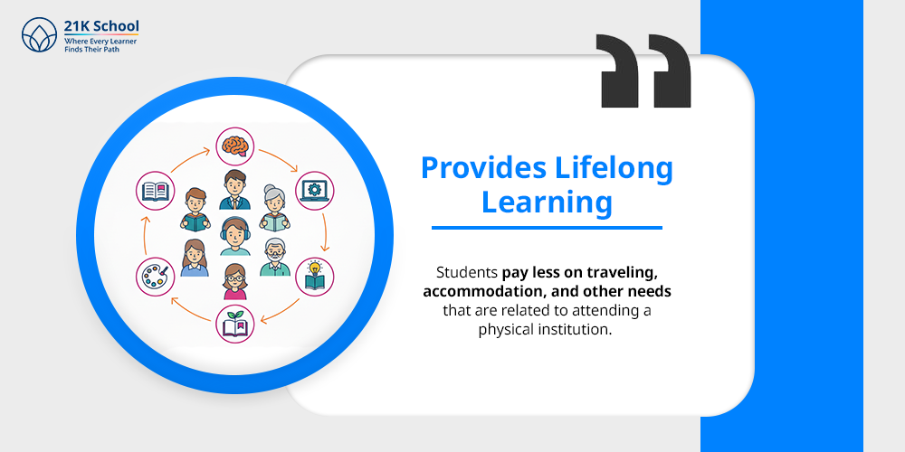 Provides Lifelong Learning 