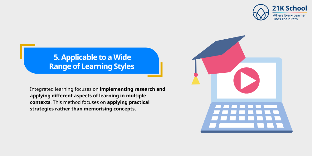 Applicable to a Wide Range of Learning Styles