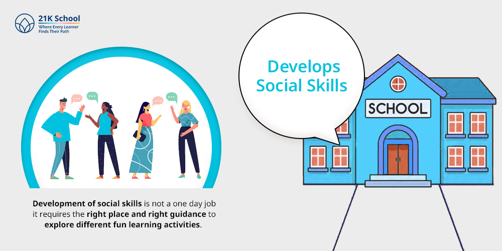 Develops Social Skills
