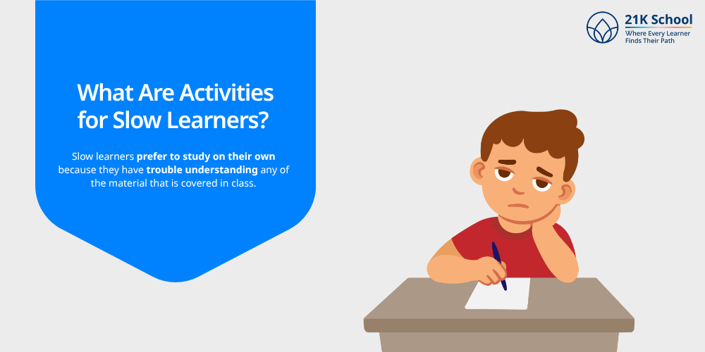 What Are Activities for Slow Learners?