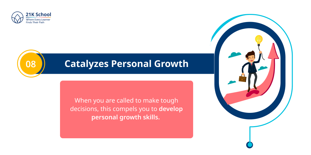 Catalyzes Personal Growth