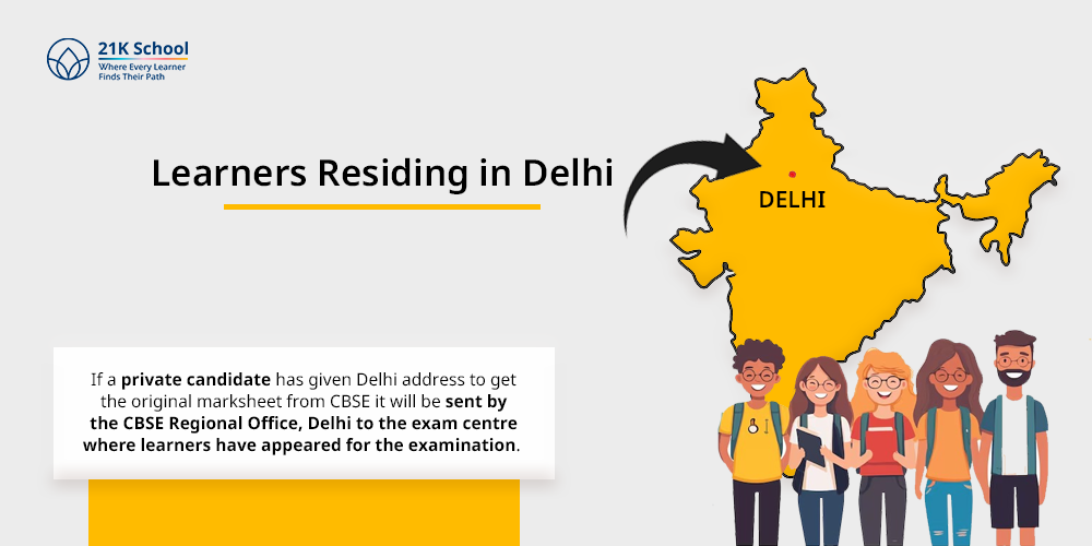 Learners Residing in Delhi