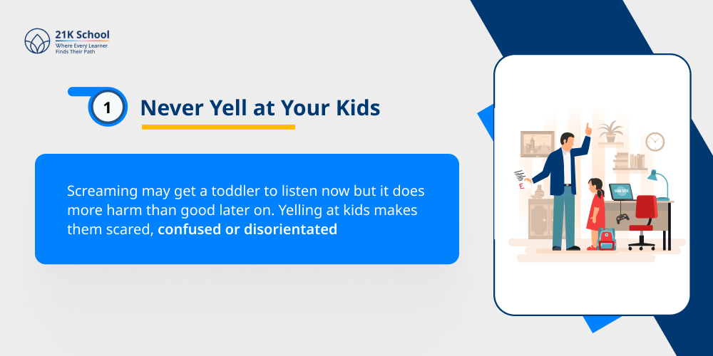 Never Yell at Your Kids