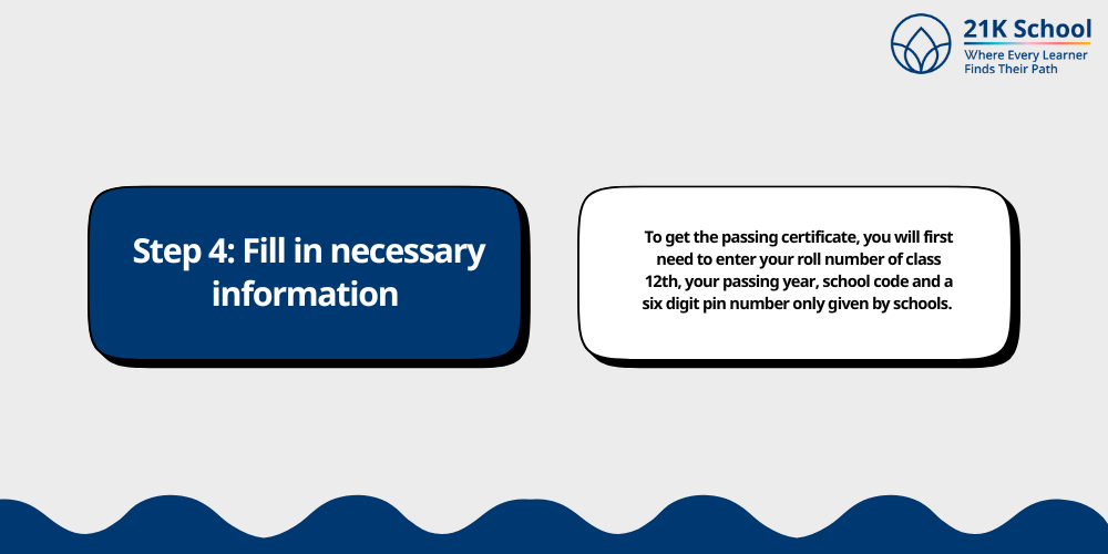 Step 4: Fill in necessary information