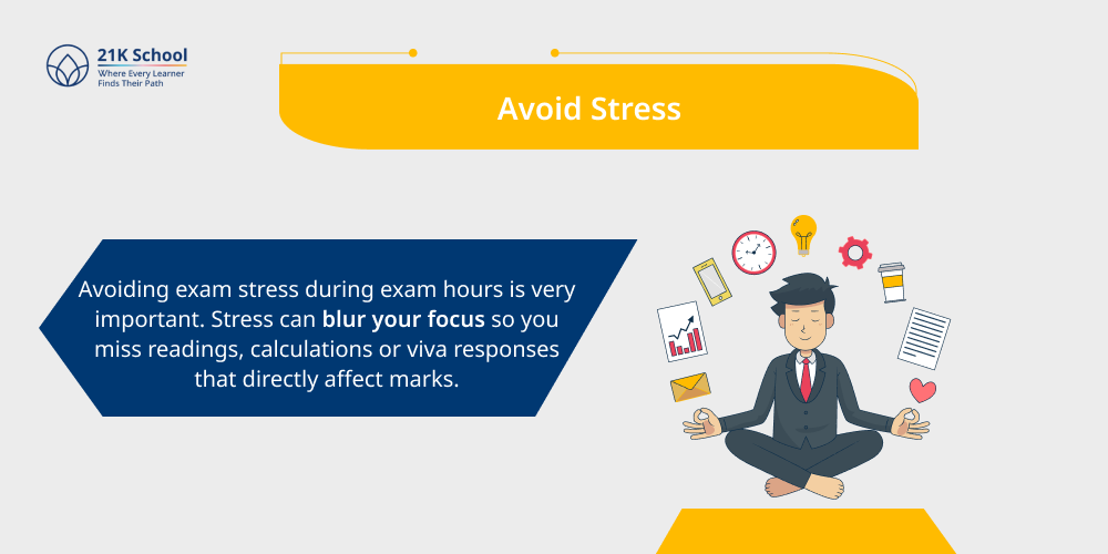 avoid stress