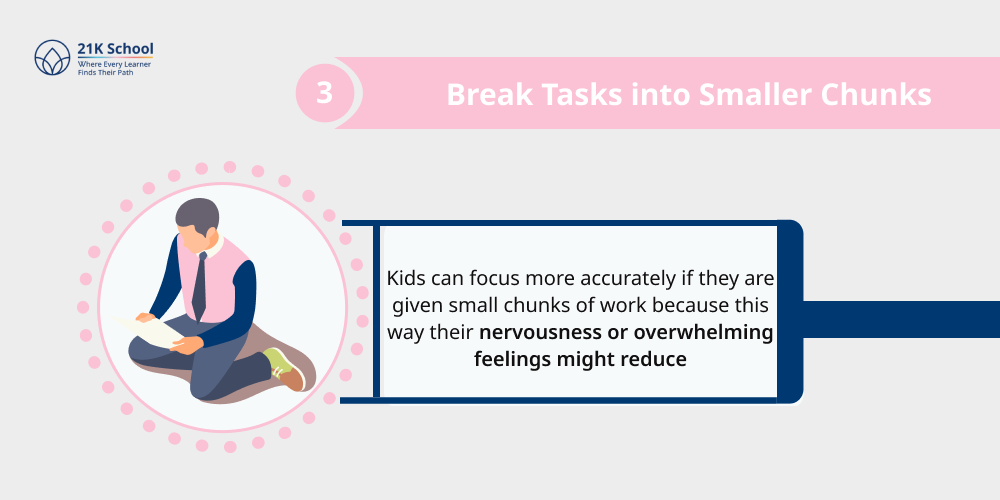 Break Tasks into Smaller Chunks