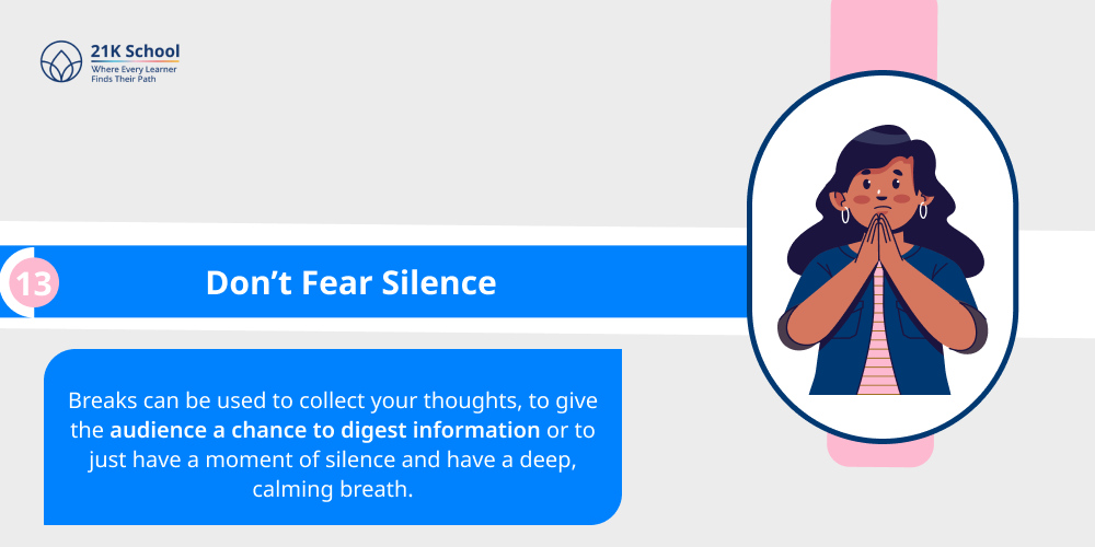 Don’t Fear Silence