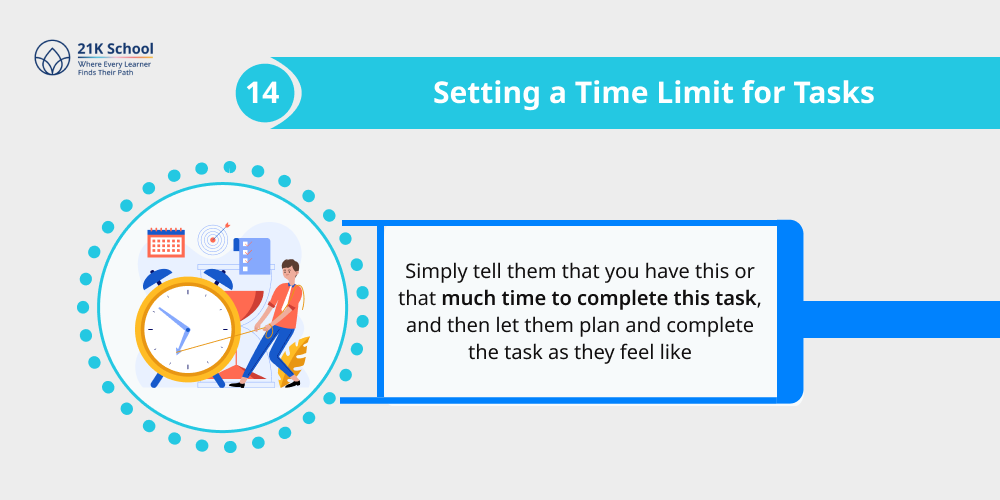  Setting a Time Limit for Tasks