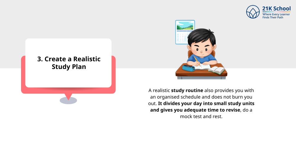 Create a Realistic Study Plan