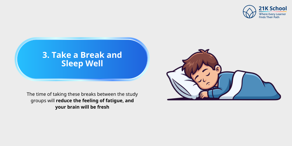 Take a Break and Sleep Well