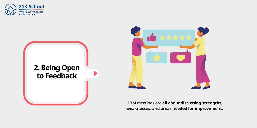 2. Being Open to Feedback