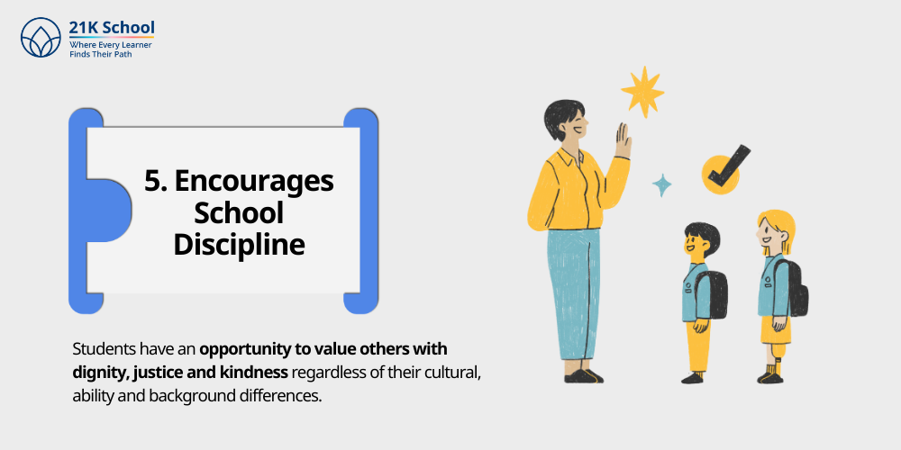 Encourages School Discipline