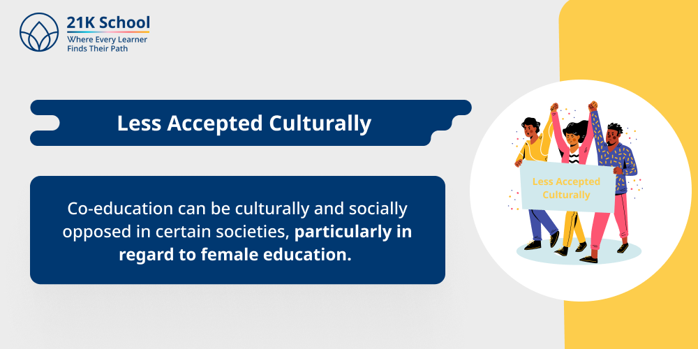 2. Less Accepted Culturally