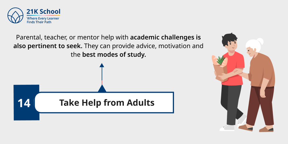 14. Take Help from Adults