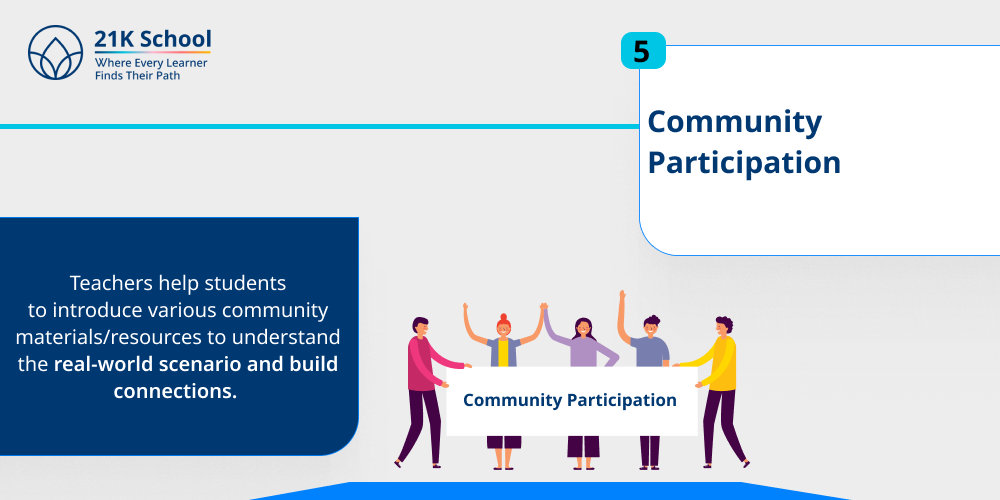 5. Community participation