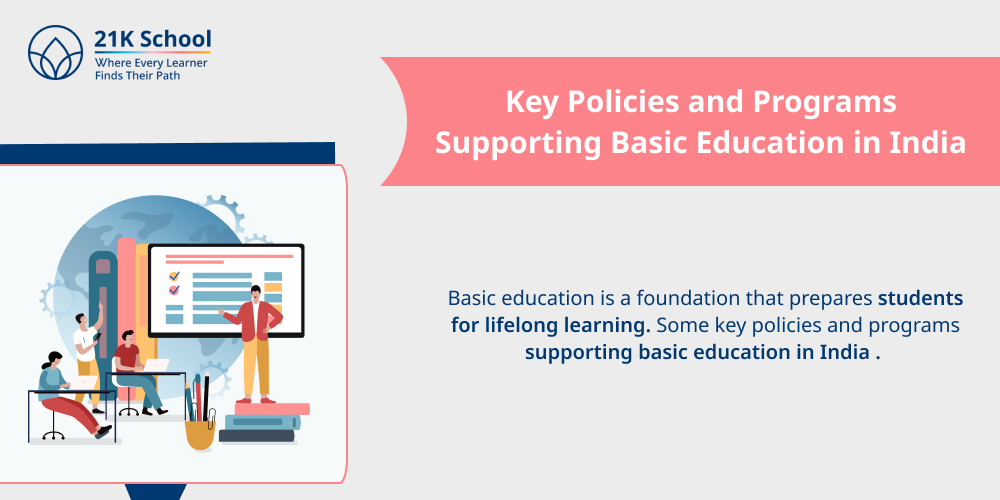 Key Policies and Programs Supporting Basic Education in India