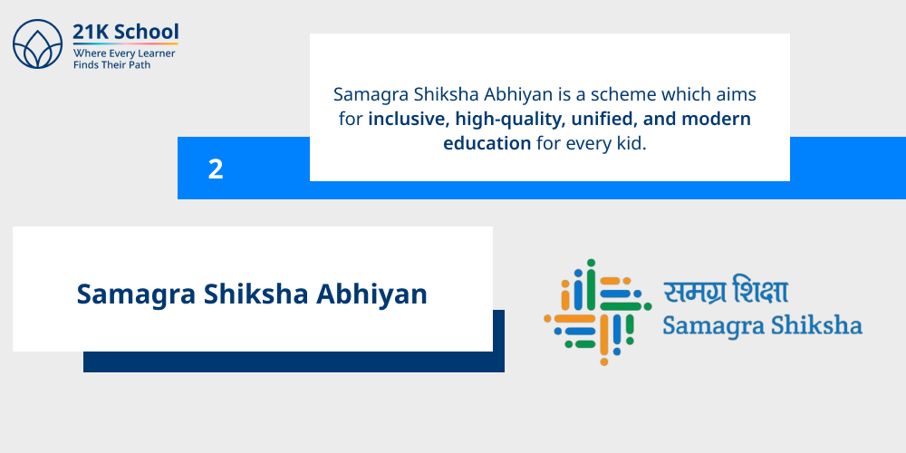 2. Samagra Shiksha Abhiyan