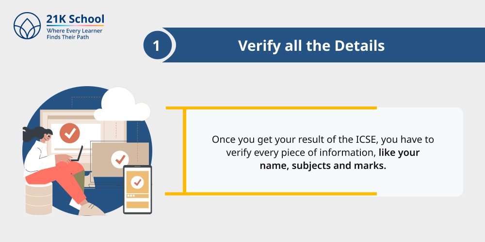 1. Verify all the Details