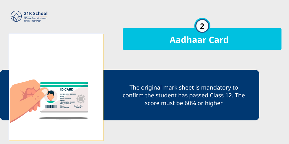 2. Aadhaar Card