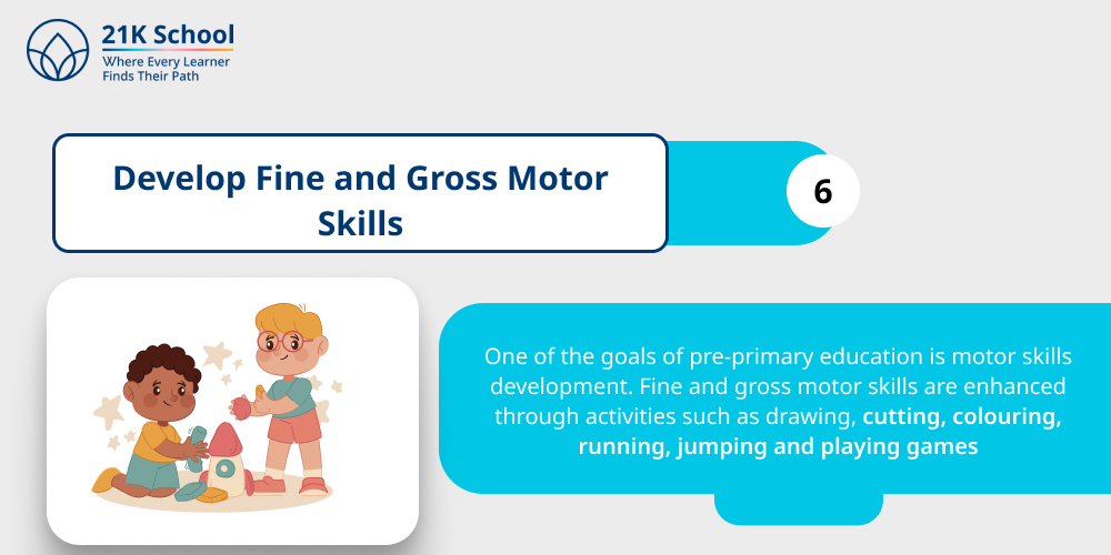 6. Develop Fine and Gross Motor Skills