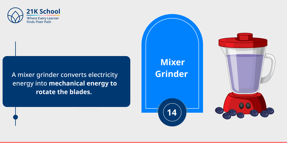 14. Mixer Grinder