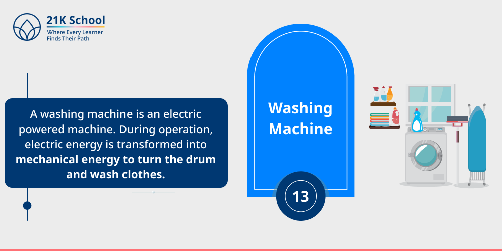 13. Washing Machine