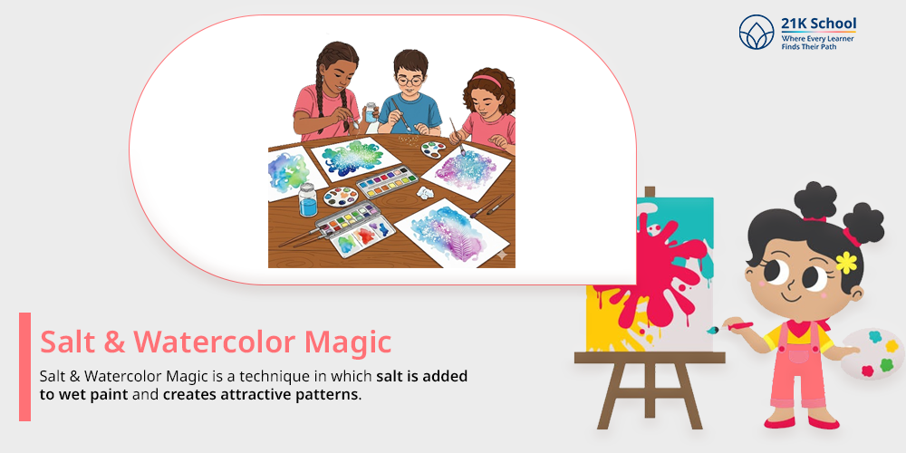 Salt & Watercolor Magic
