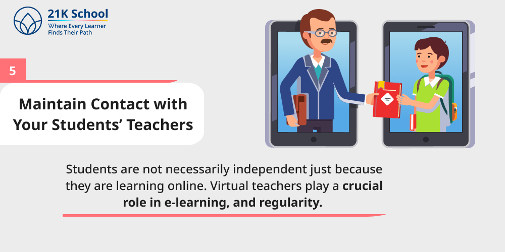 Maintain Contact with Your Students’ Teachers