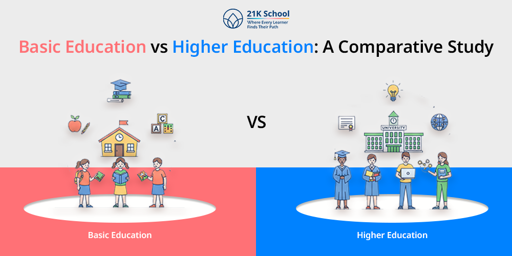 Basic Education vs Higher Education