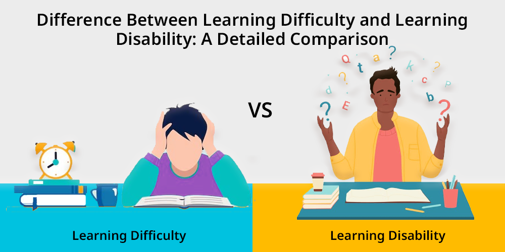 Difference Between Learning Difficulty and Learning Disability