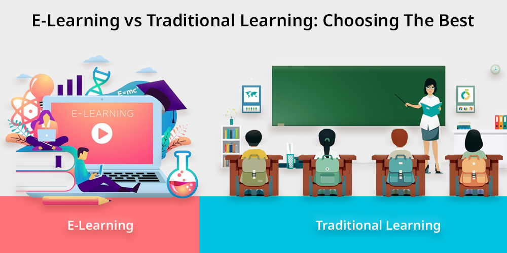 E-Learning vs Traditional Learning