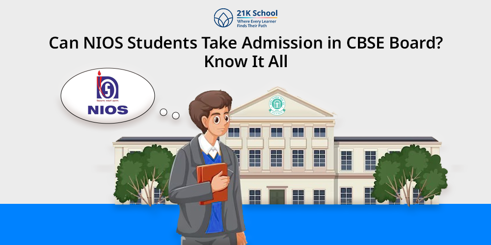 Can NIOS Students Take Admission in CBSE Board