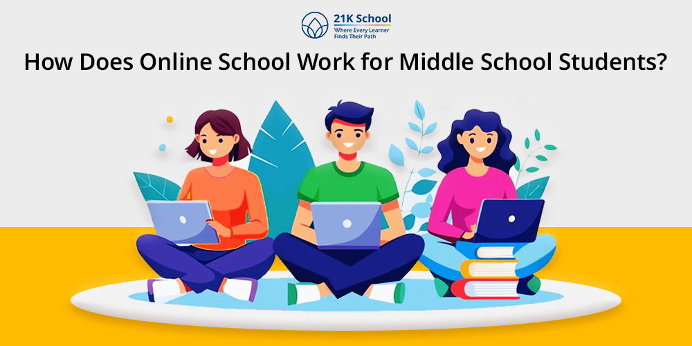 How Does Online School Work for Middle School