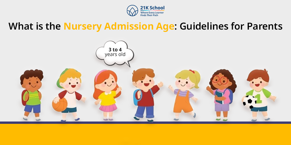 What is the Nursery Admission Age?